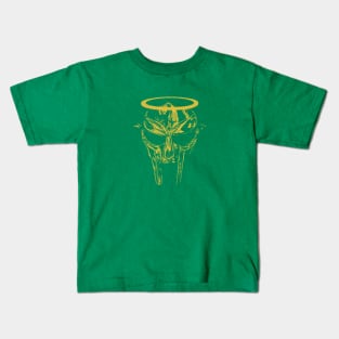 MF Doom Mask Angel Yellow Kids T-Shirt
